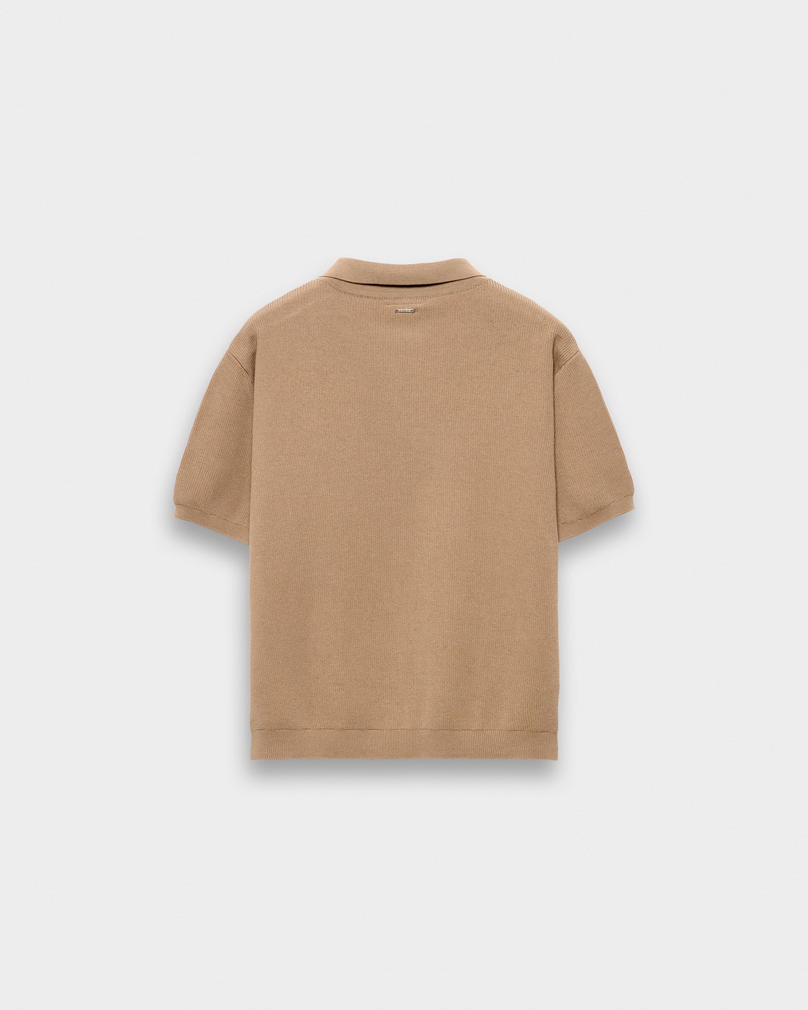 eightyfive-knit-polo-mocha-regular-fit-baumwolle image 2