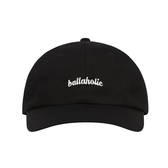 ballaholic-headwears-logo-6p-cap-cap-schwarz-mit-logo-stickerei image 1