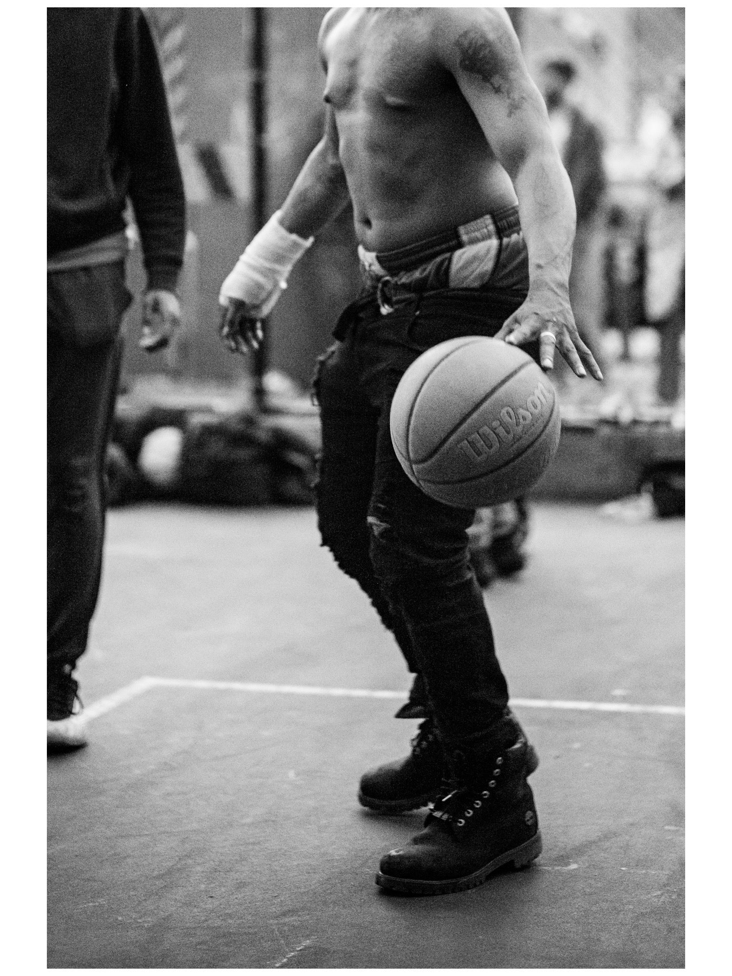 ballaholic-photo-tee-in-ny-t-shirt-grau-gr-l image 2