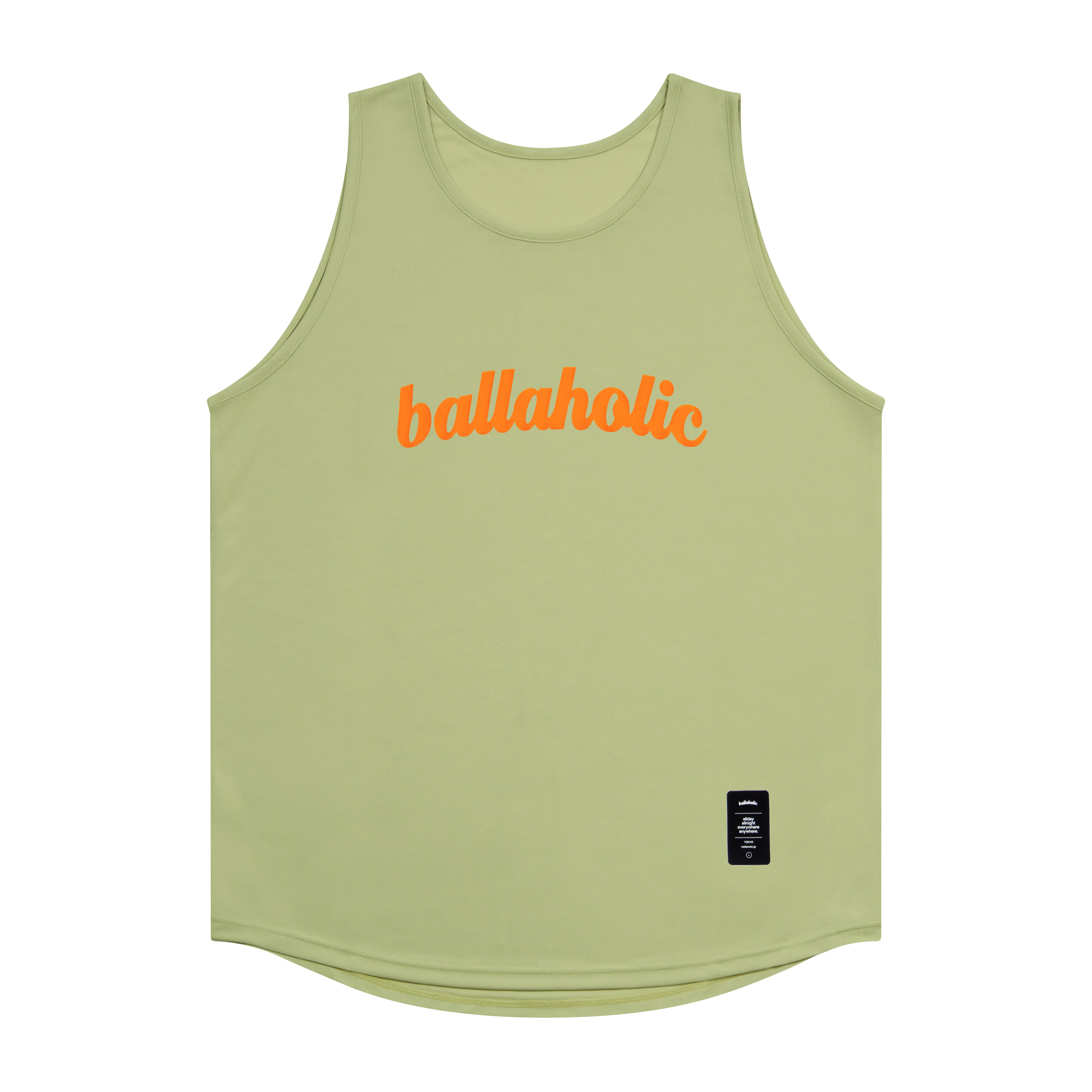 ballaholic-tanks-logo-tank-top-tr-gershirt-sage-green-orange image 1