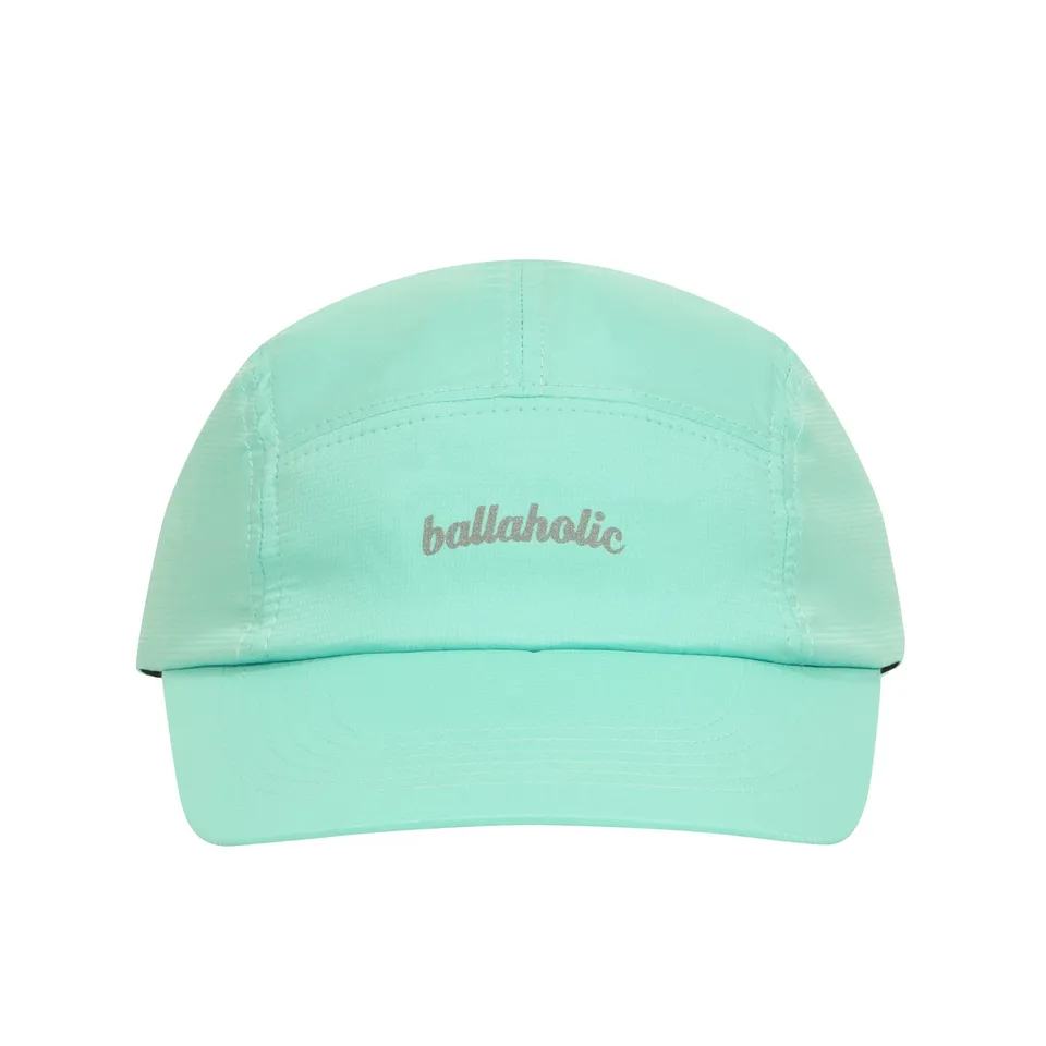 ballaholic-headwears-logo-nylon-jet-cap-aqua-blue image 1