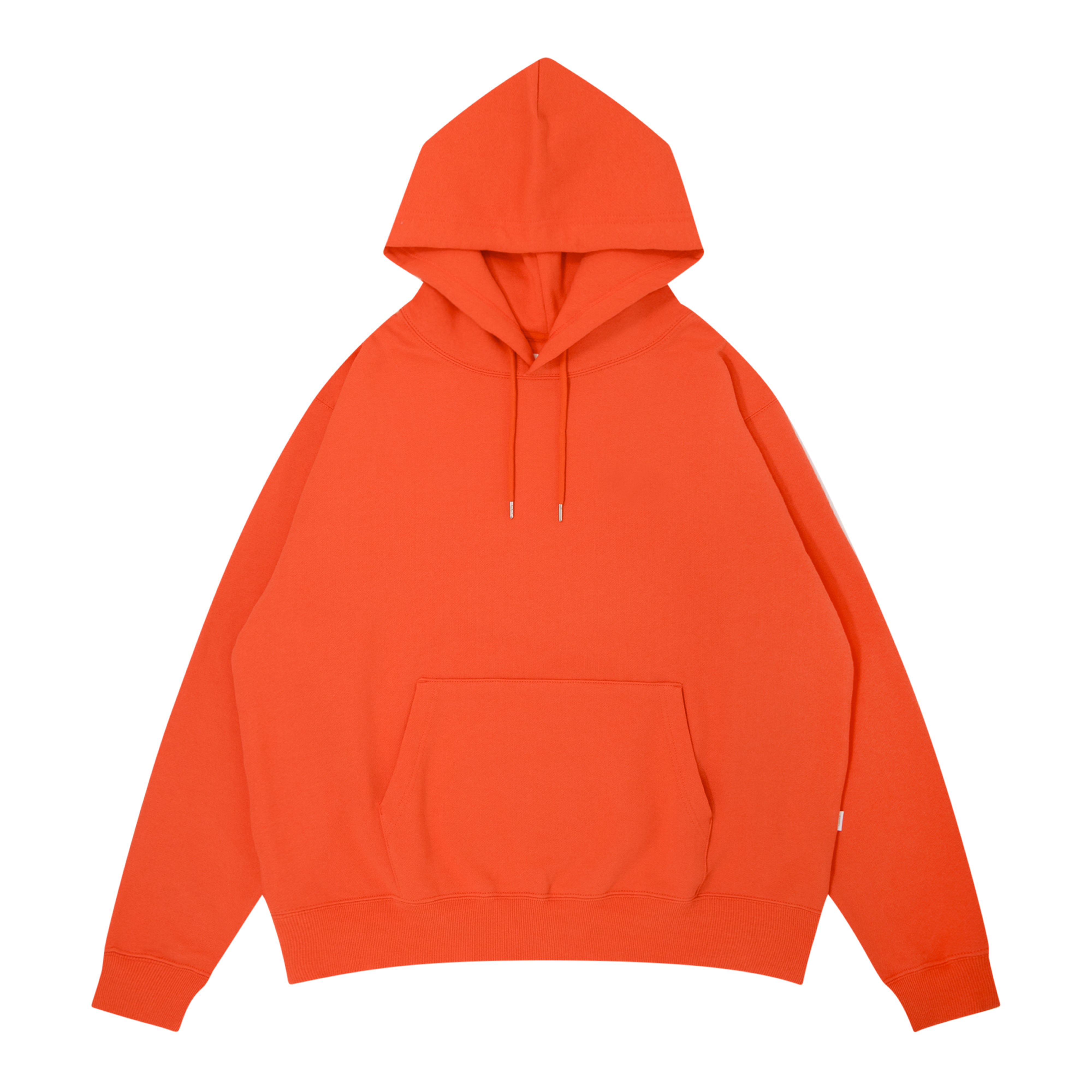 ballaholic-small-logo-sweat-hoodie-orange-mit-stickerei image 1
