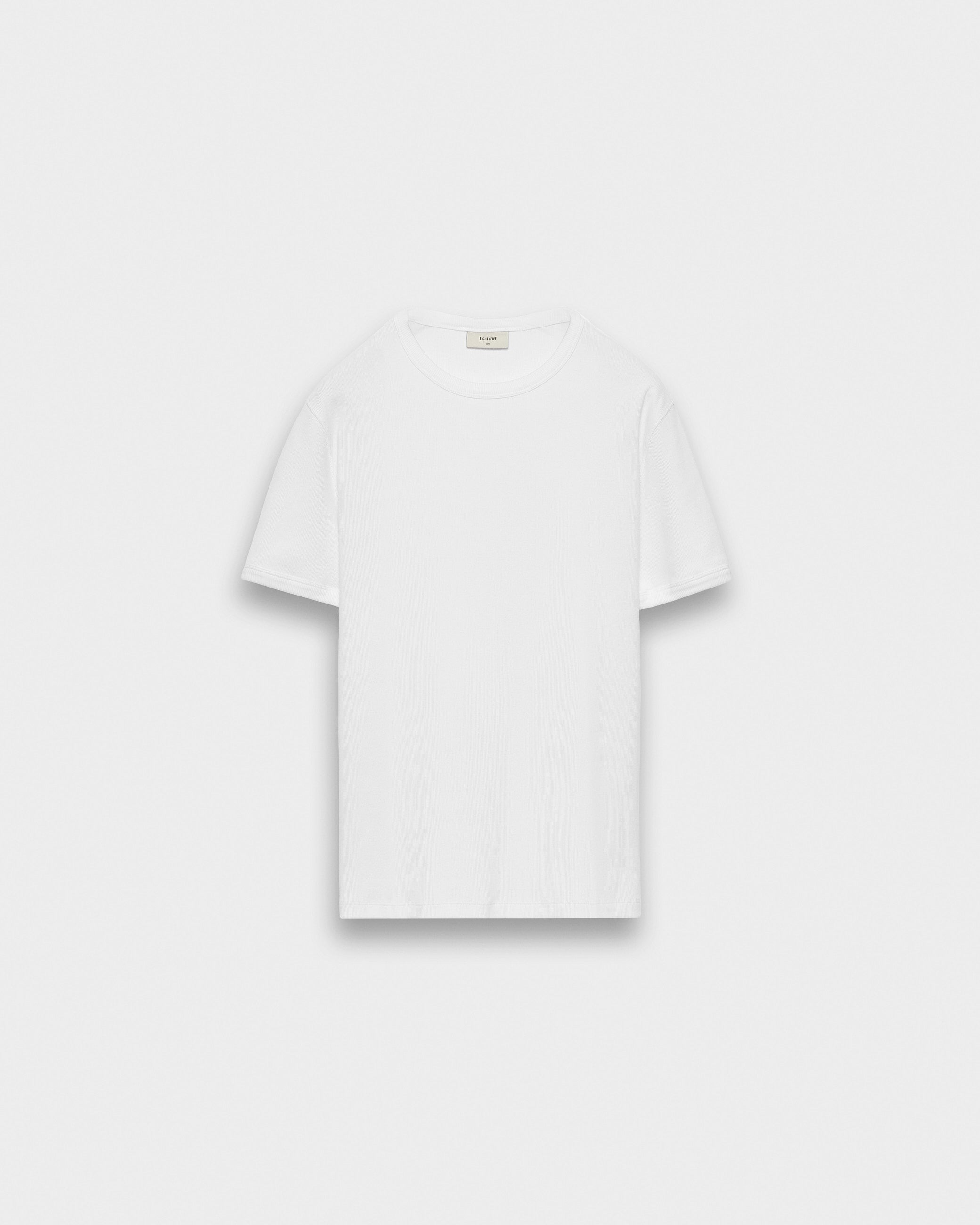 eightyfive-signature-slim-fit-t-shirt-wei-baumwolle image 1