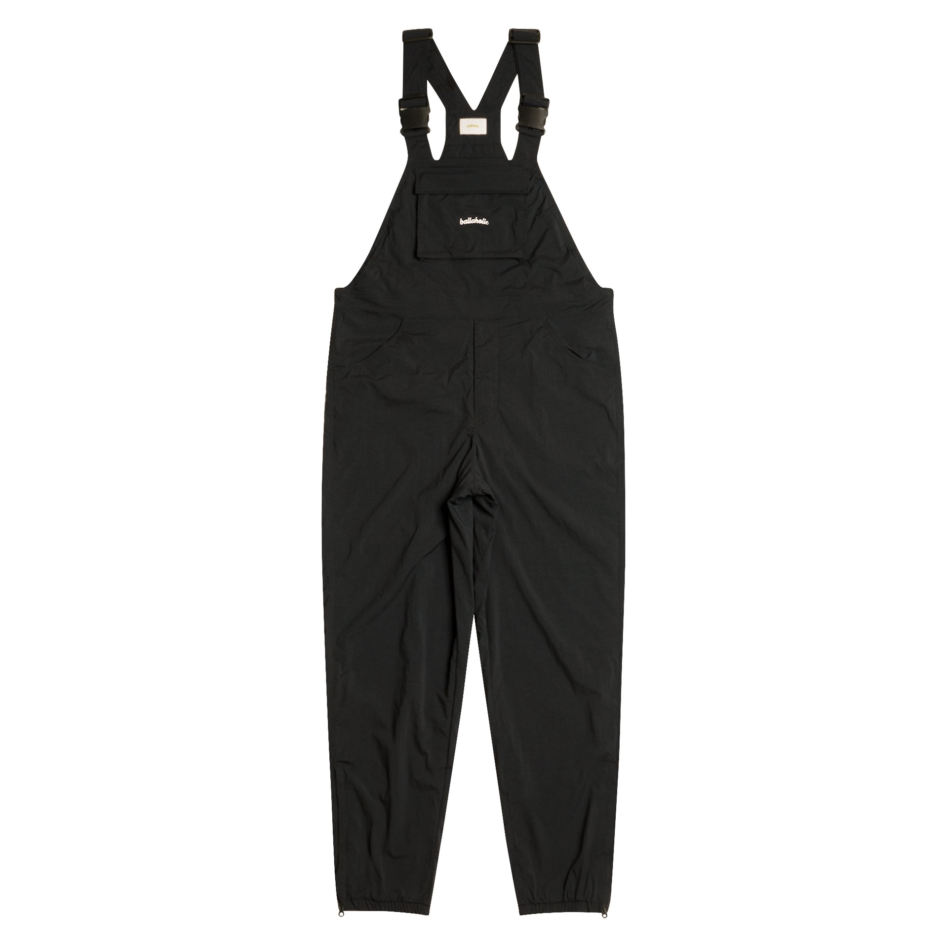 ballaholic-pants-court-builder-overalls-latzhose-schwarz image 1