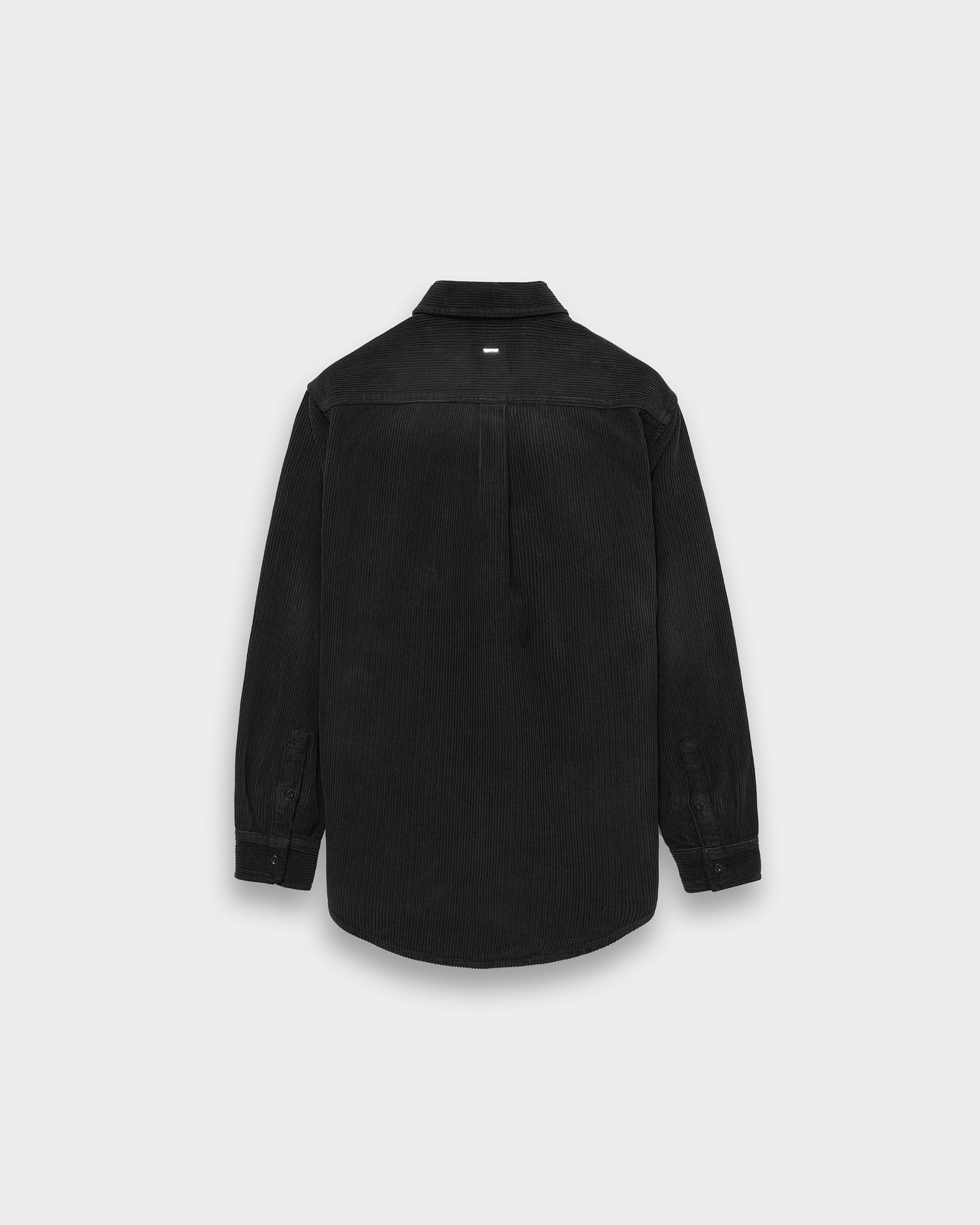 eightyfive-tops-washed-corduroy-button-down-hemd-grey-black image 2