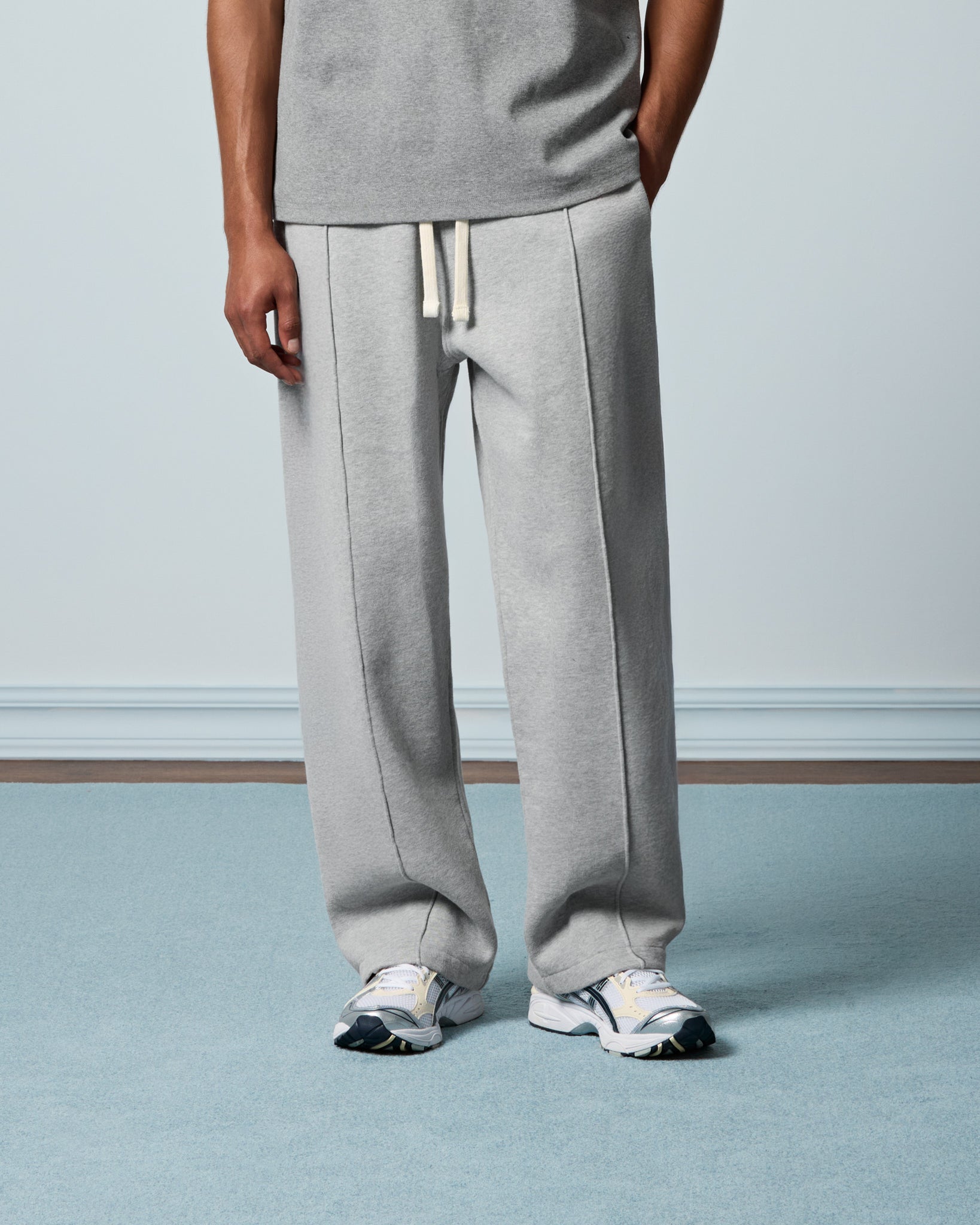 eightyfive-wide-sweatpants-jogginghose-grey-melange-baumwolle image 3