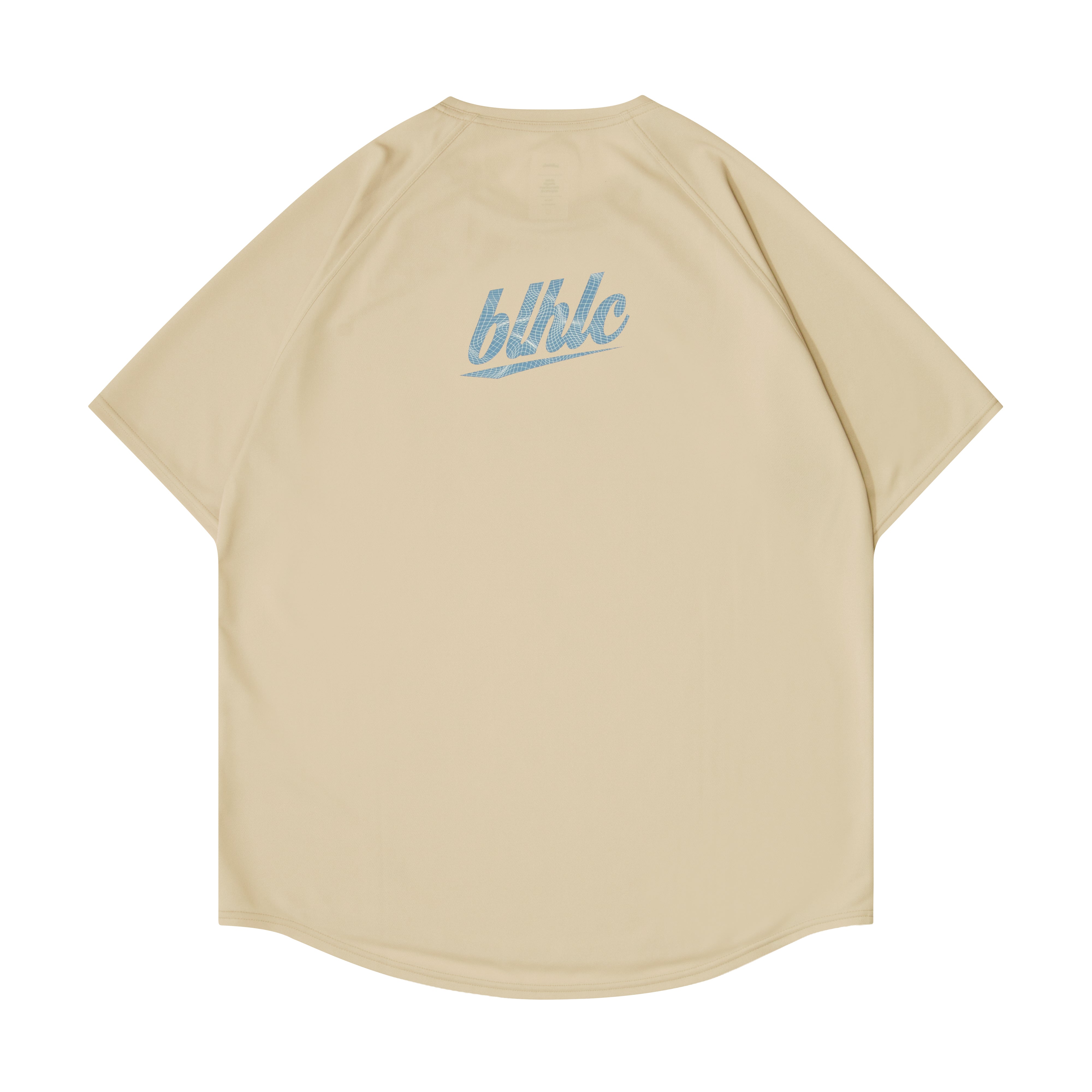 ballaholic-3d-net-blhlc-cool-tee-oatmeal-mosaikblau image 1