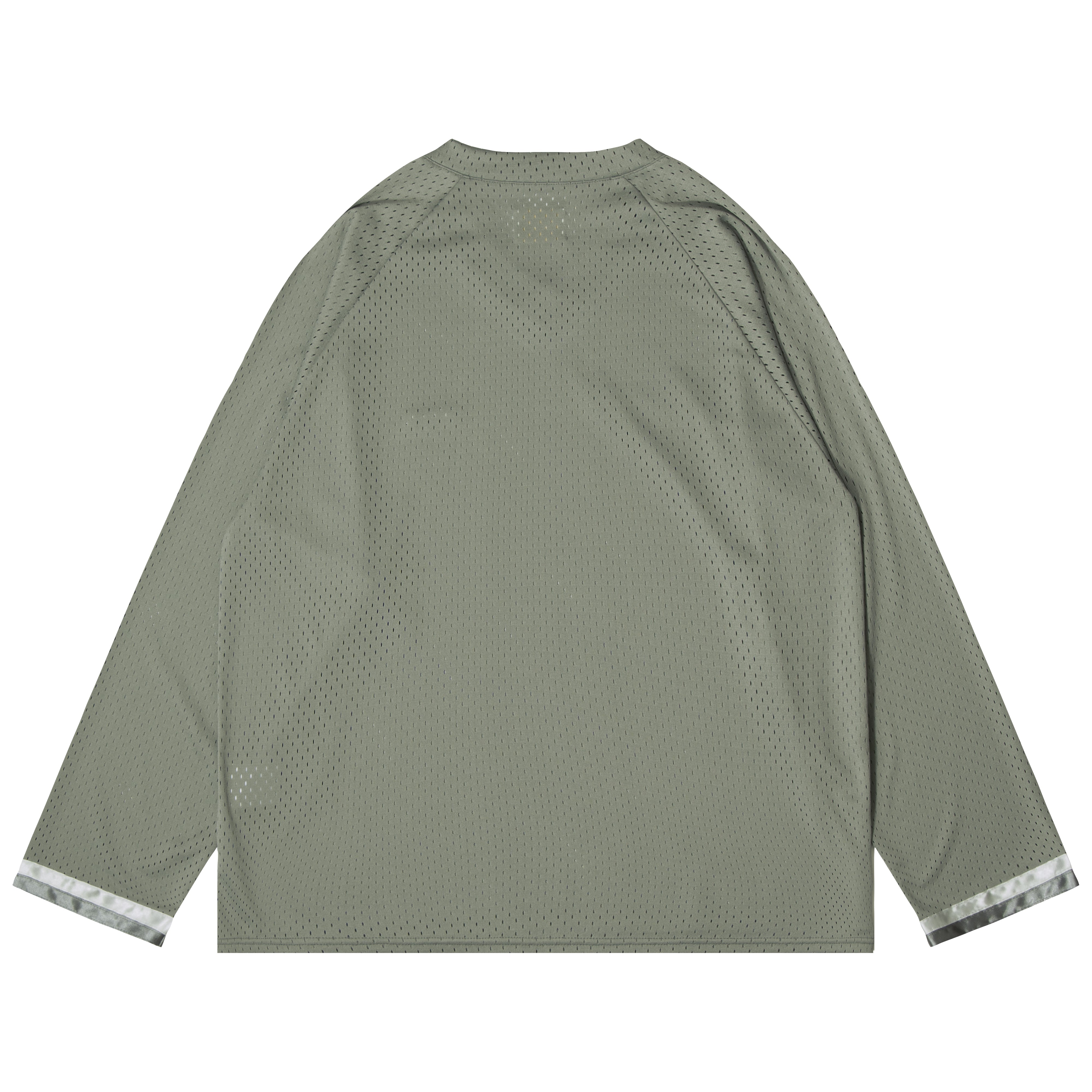 ballaholic-tape-v-neck-mesh-long-tee-longsleeve-grau image 2