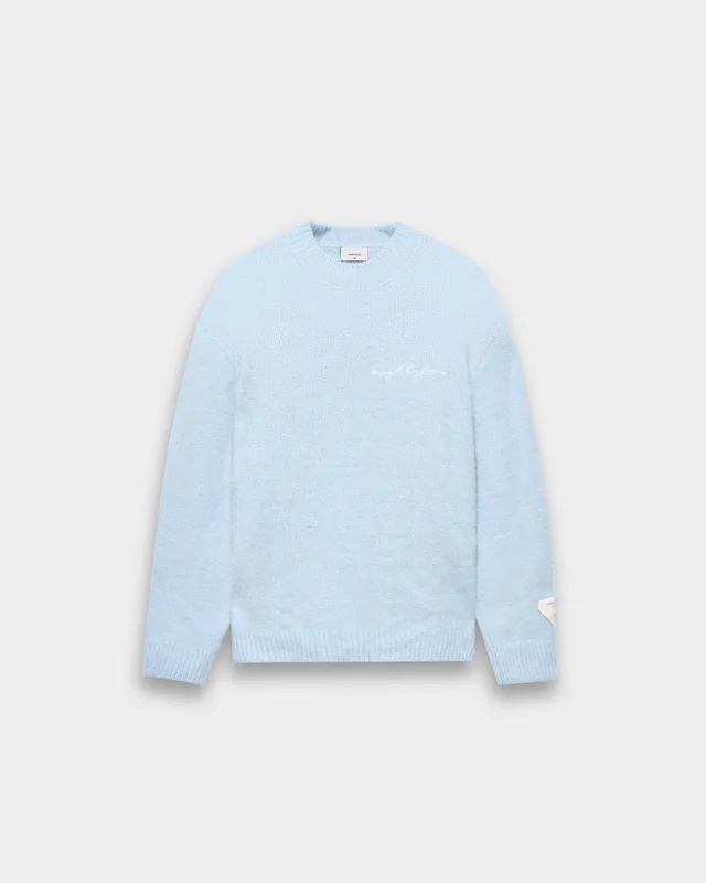 eightyfive-heavy-crew-neck-sweater-pullover-babyblue-oversized image 1