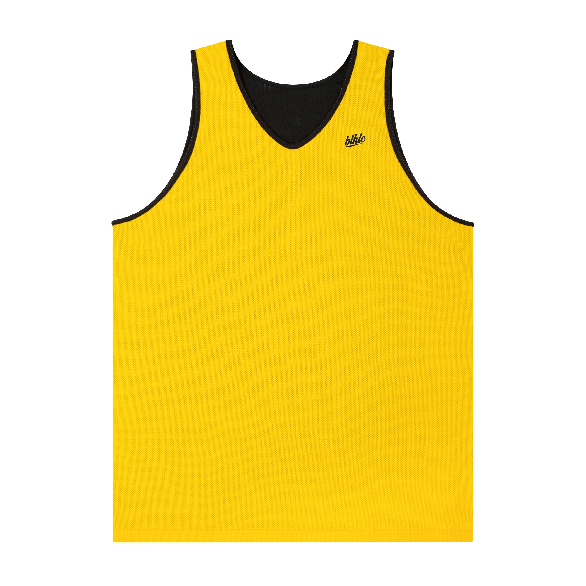 ballaholic-basic-reversible-jersey-trikot-schwarz-gelb-custom image 2