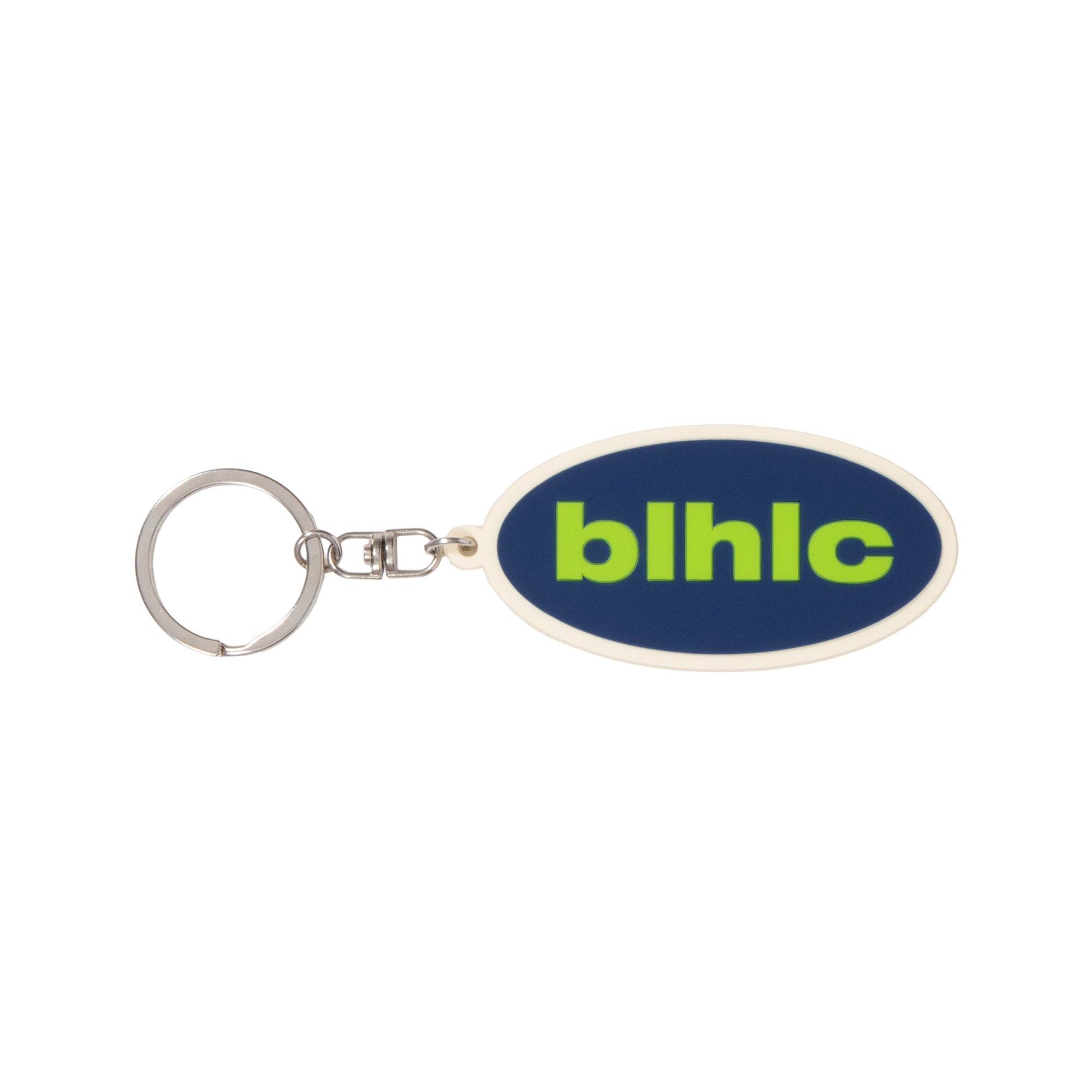 ballaholic-oval-logo-keychain-navy-schl-sselanh-nger image 1