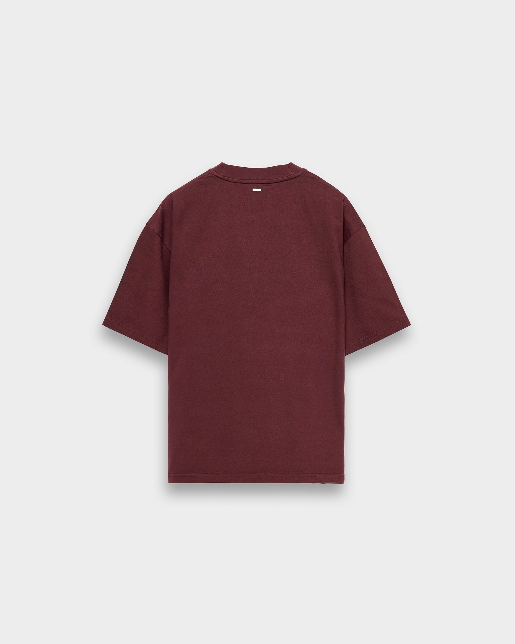 eightyfive-tops-heavy-embroidered-t-shirt-burgundy-m image 2