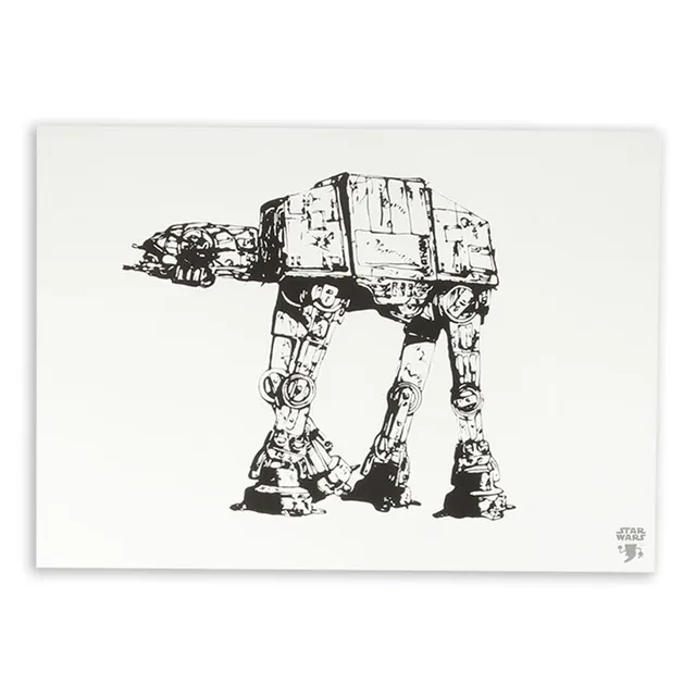 le-fix-star-wars-at-at-poster-50x70 image 1