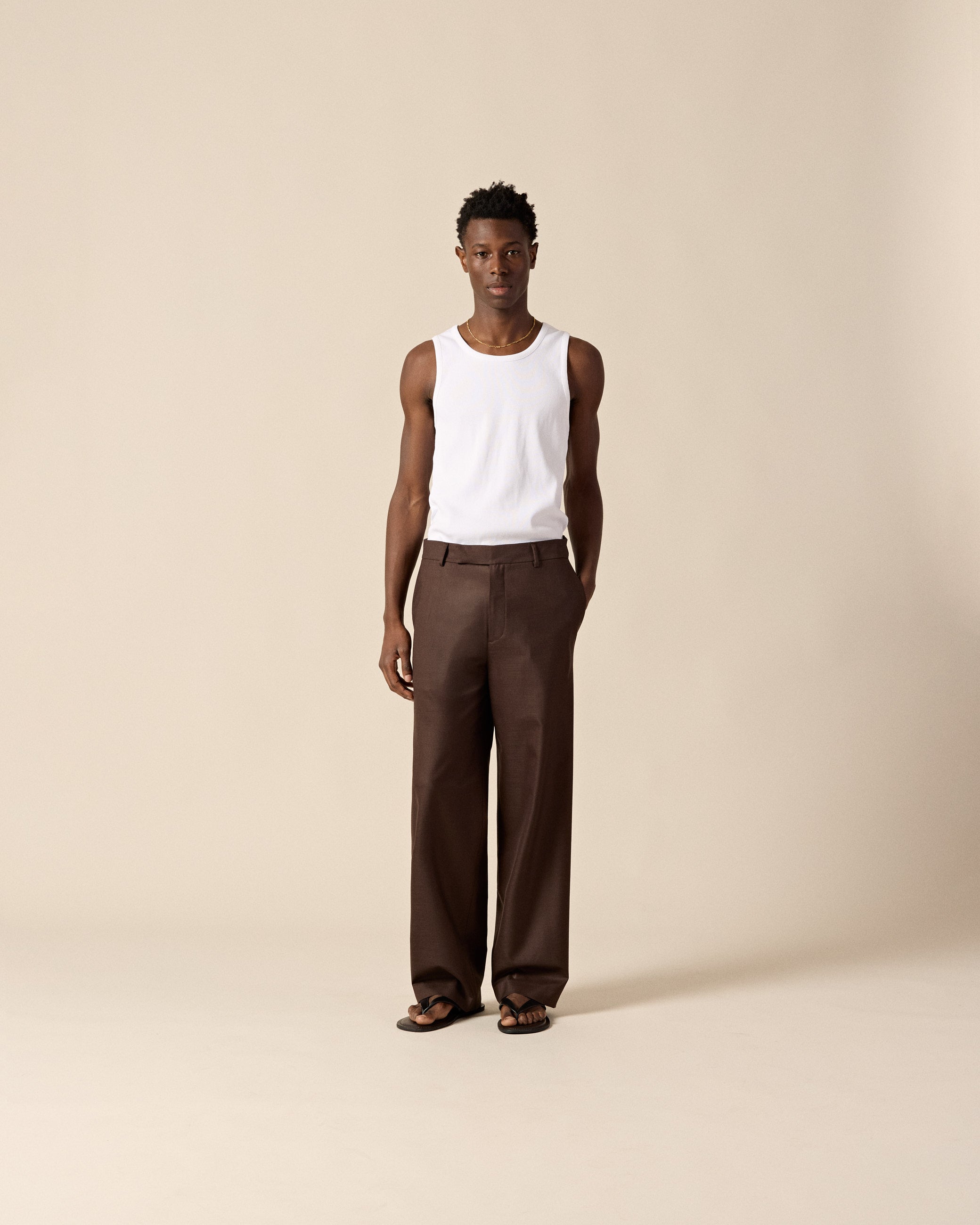 eightyfive-wool-tailored-pants-stoffhose-braun-32 image 4