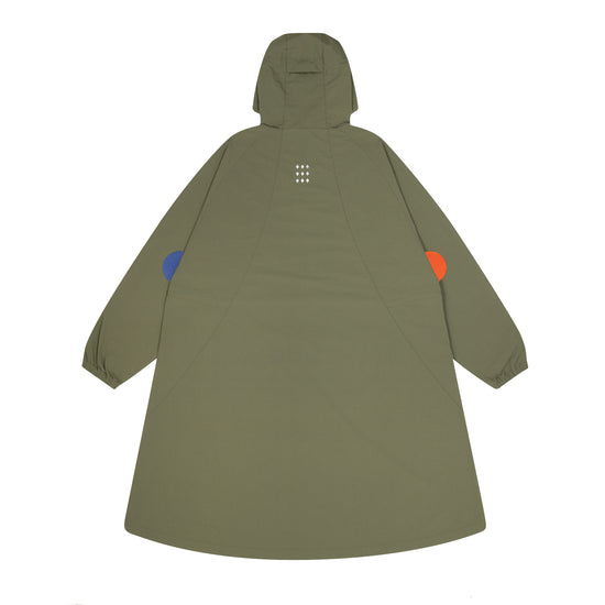 ballaholic-tops-w-face-long-jacket-olive-reflektor image 2