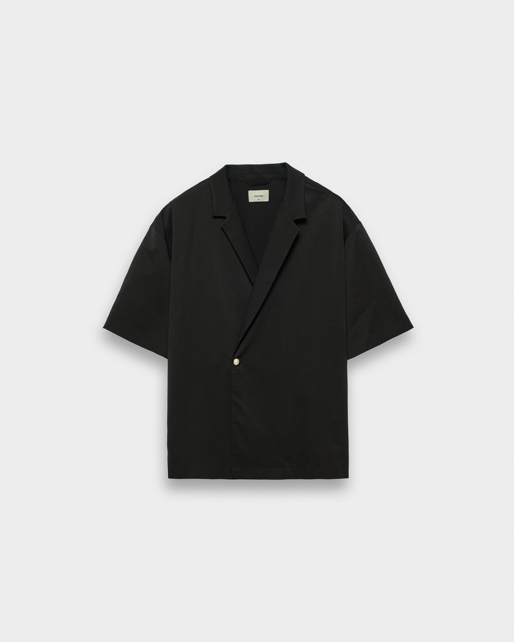 eightyfive-double-breasted-twill-shirt-black-perlenknopf image 1