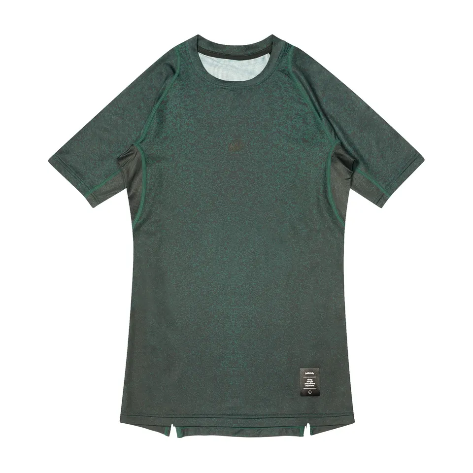 ballaholic-compression-short-sleeve-tops-camo-gr-n image 1