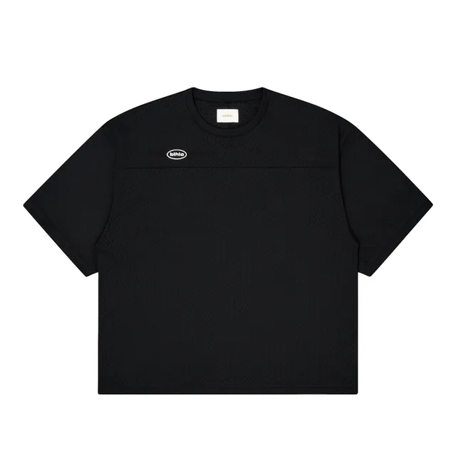 ballaholic-blhlc-oval-logo-mesh-tee-schwarz image 1