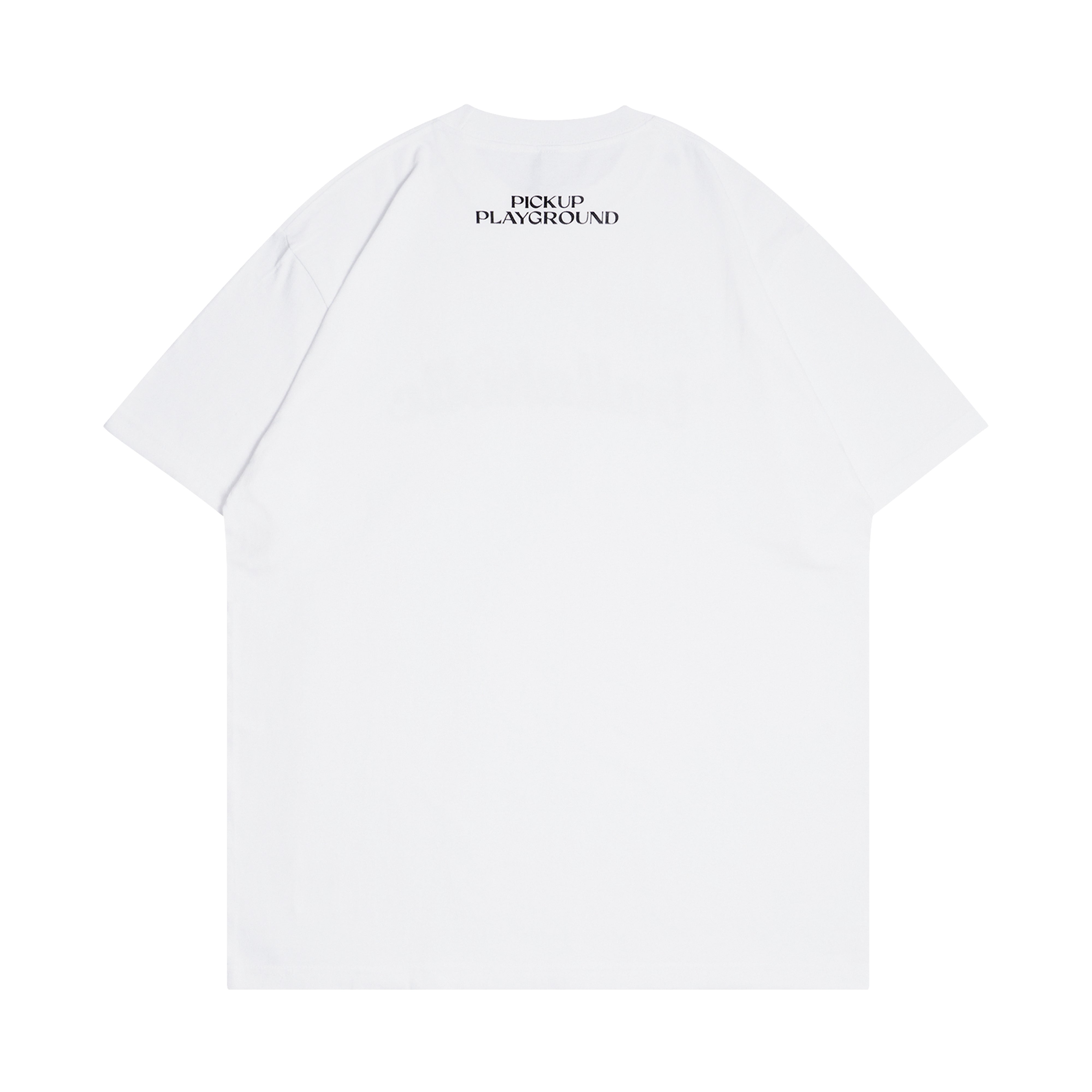 ballaholic-logo-tee-pick-up-playground-t-shirt-white-grafik image 2