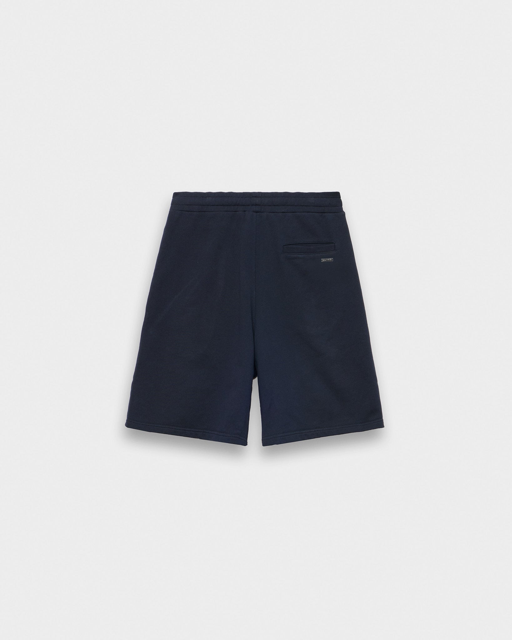 eightyfive-pleated-sweatshorts-shorts-navy-relaxed-fit-baumwolle image 2