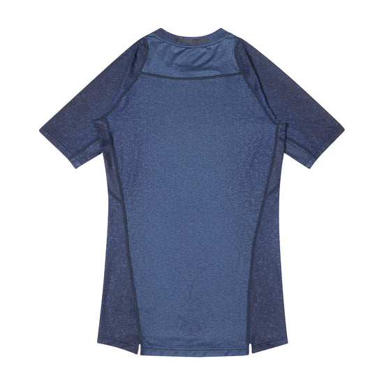 ballaholic-compression-tops-shirt-blue-paint-camo-print image 2