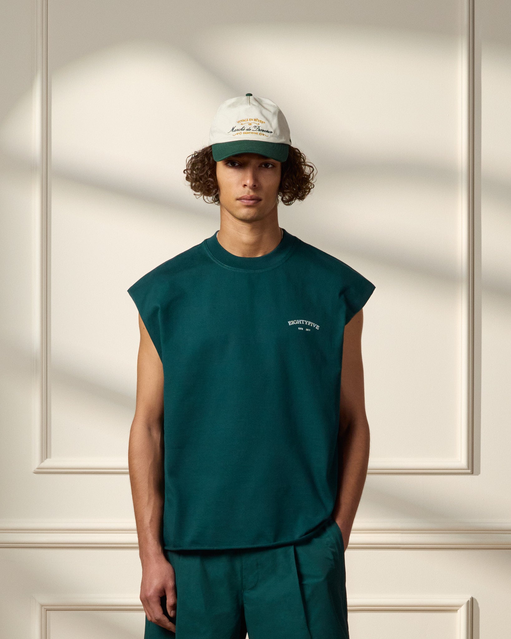 eightyfive-loose-tanktop-tanktop-pine-green-baumwolle image 3