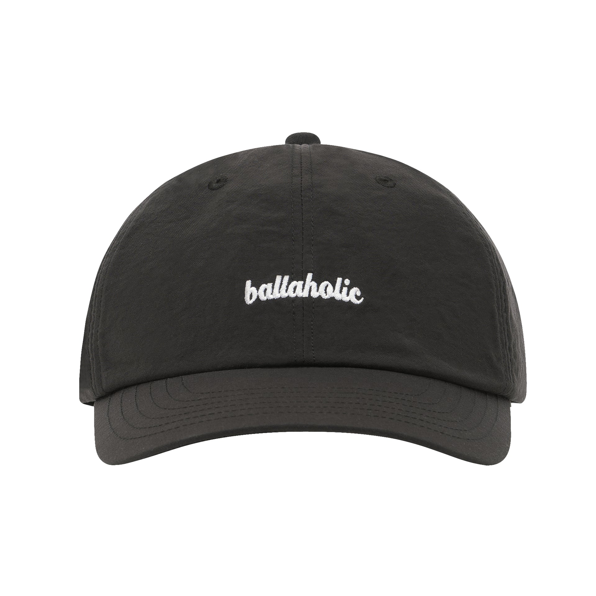 ballaholic-logo-nylon-6p-cap-schwarz-basecap image 1