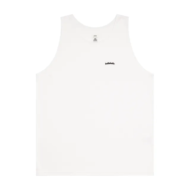 ballaholic-tanks-logo-cotton-tank-top-wei-baumwolle image 1