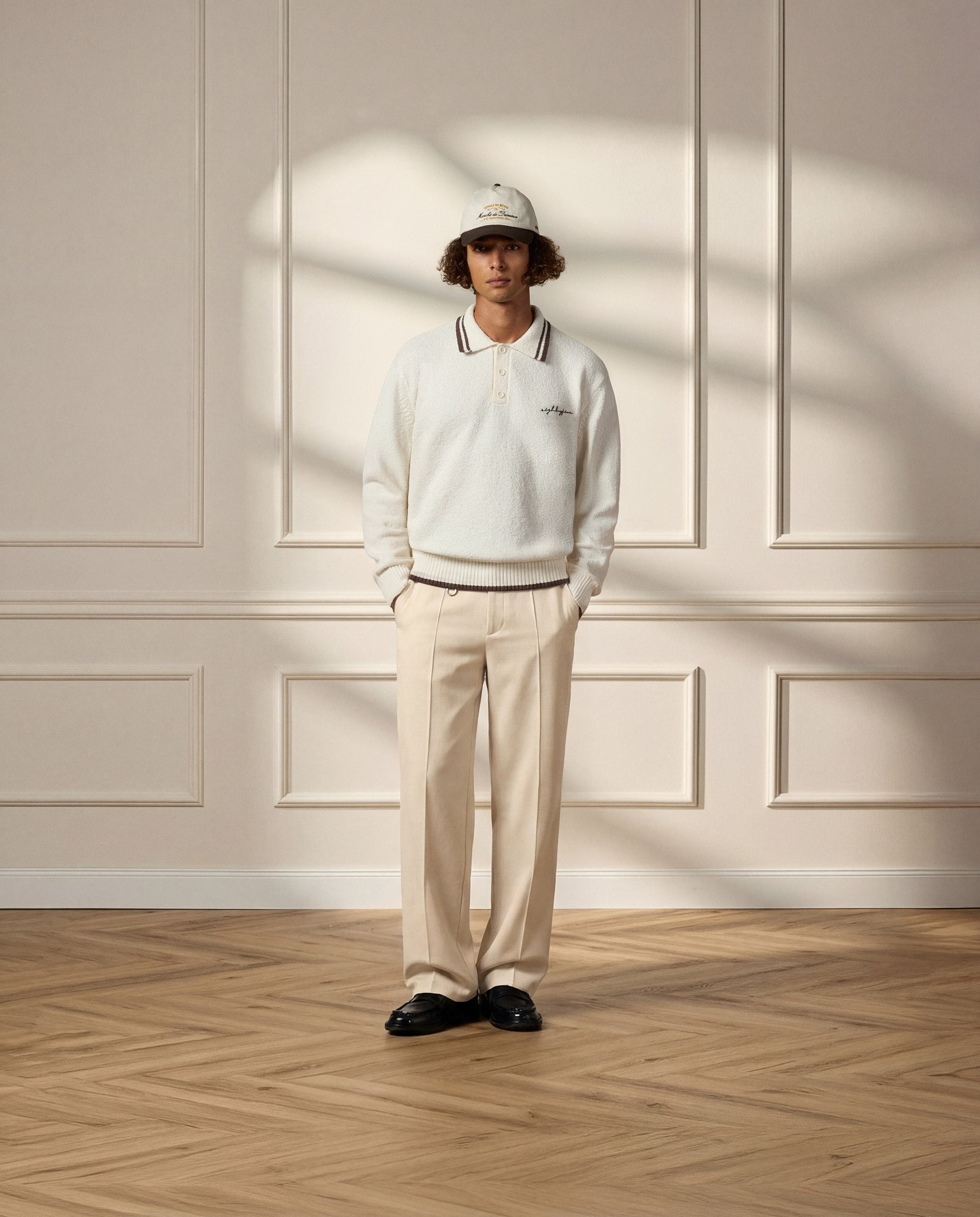 eightyfive-regular-tailored-pants-stoffhose-beige-straight-fit image 3