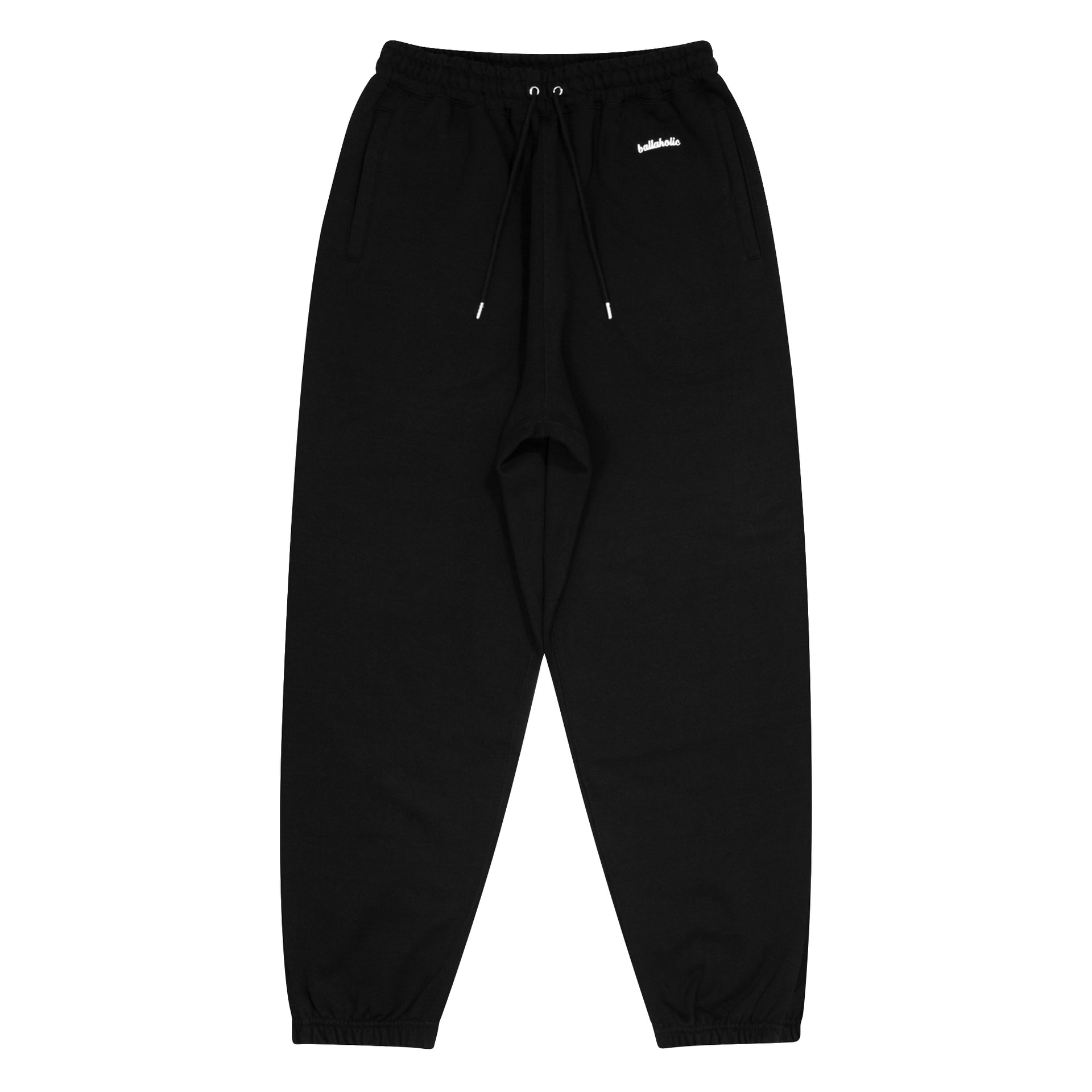 ballaholic-pants-small-logo-sweat-pants-schwarz-hose image 1