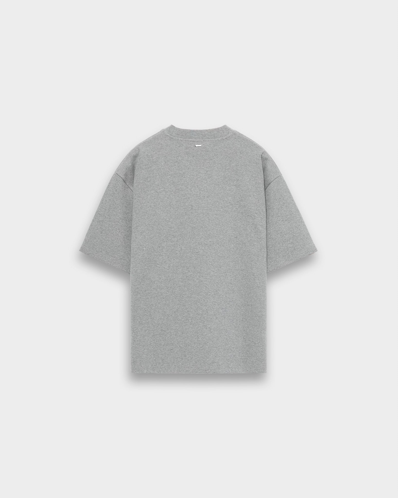 eightyfive-interlock-t-shirt-shirt-grey-melange-oversized image 2