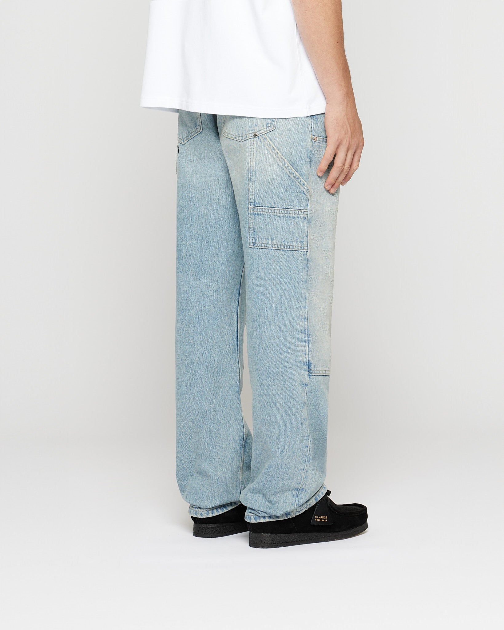 eightyfive-embossed-carpenter-denim-straight-light-wash image 4
