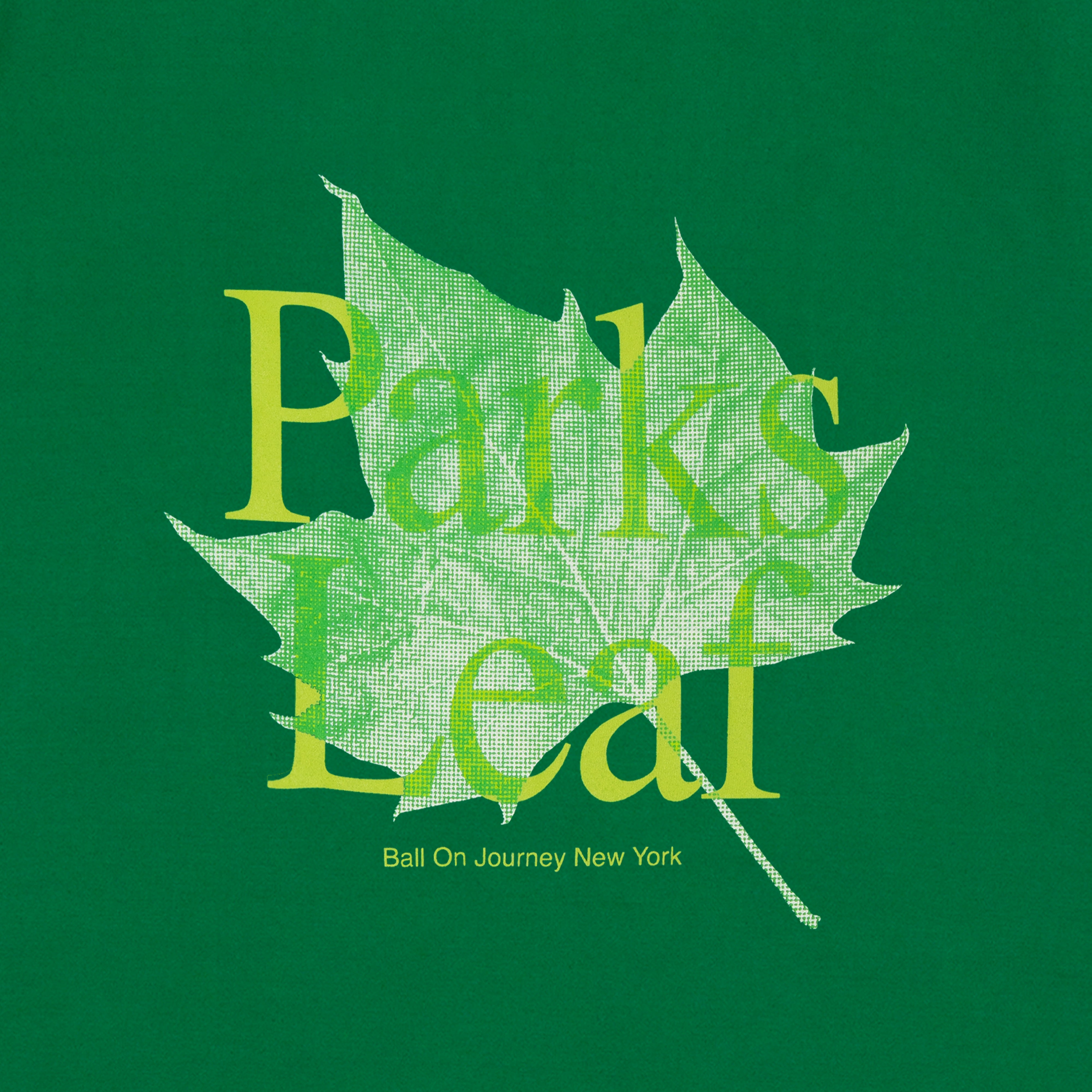 ballaholic-cotton-tees-parks-leaf-tee-t-shirt-gr-n image 3