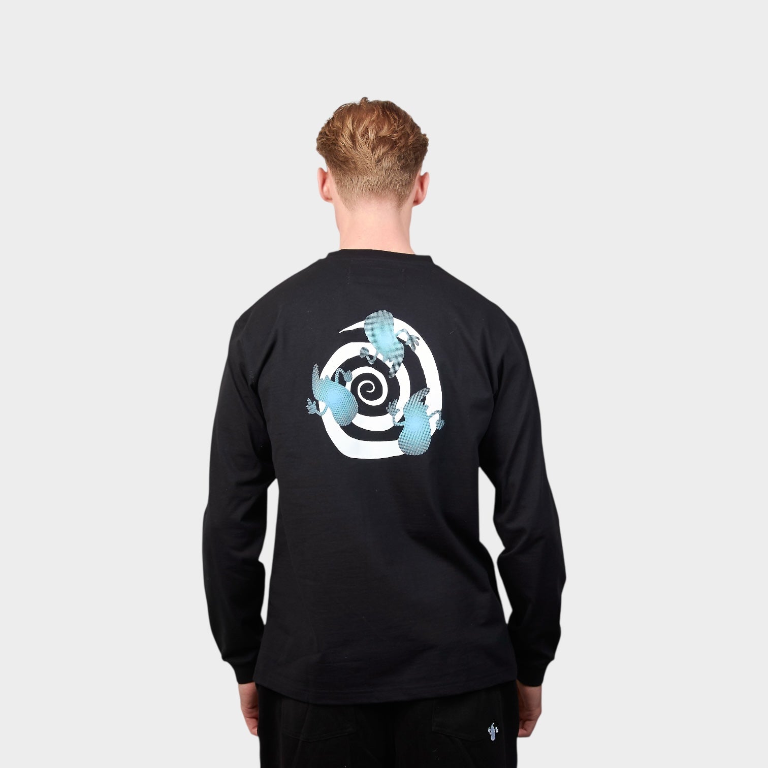le-fix-cosmic-kaj-langarmshirt-longsleeve-schwarz-print image 5