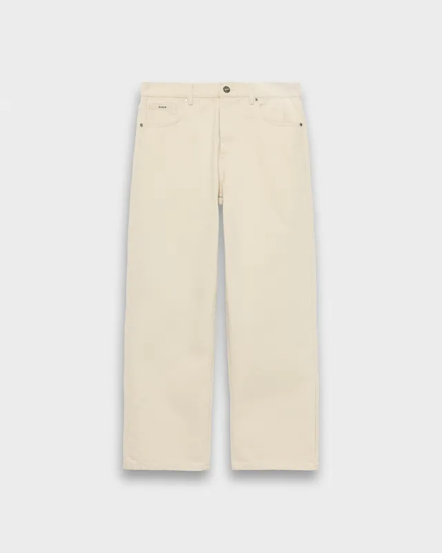 eightyfive-bottoms-relaxed-denim-jeans-ecru-baumwolle image 1