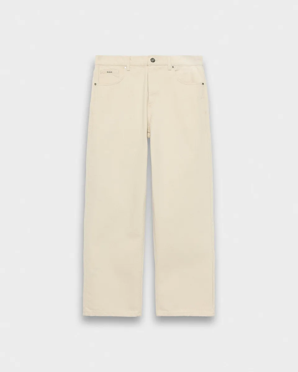 eightyfive-bottoms-relaxed-denim-jeans-ecru-baumwolle image 1