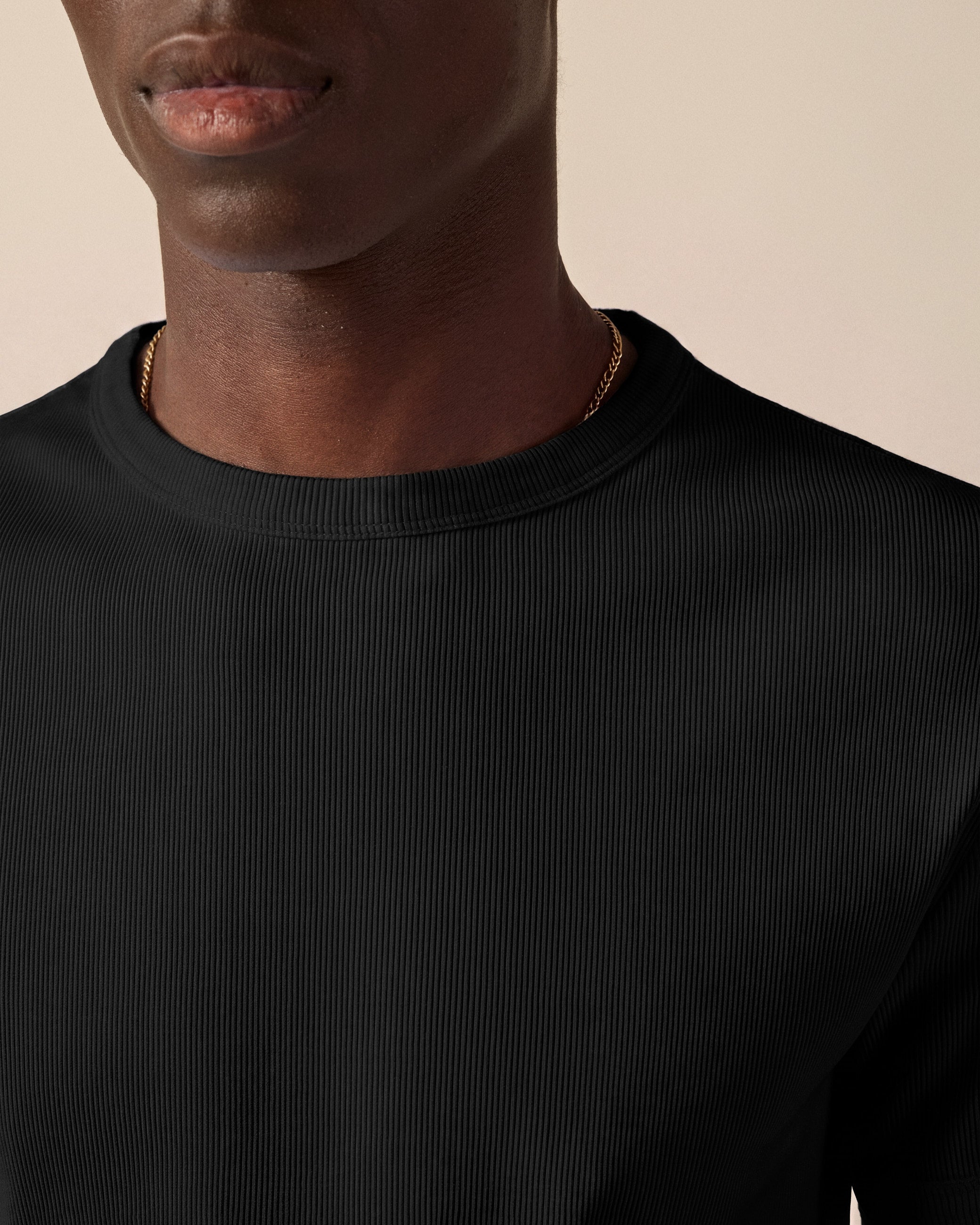 eightyfive-signature-slim-fit-t-shirt-schwarz-baumwolle image 6