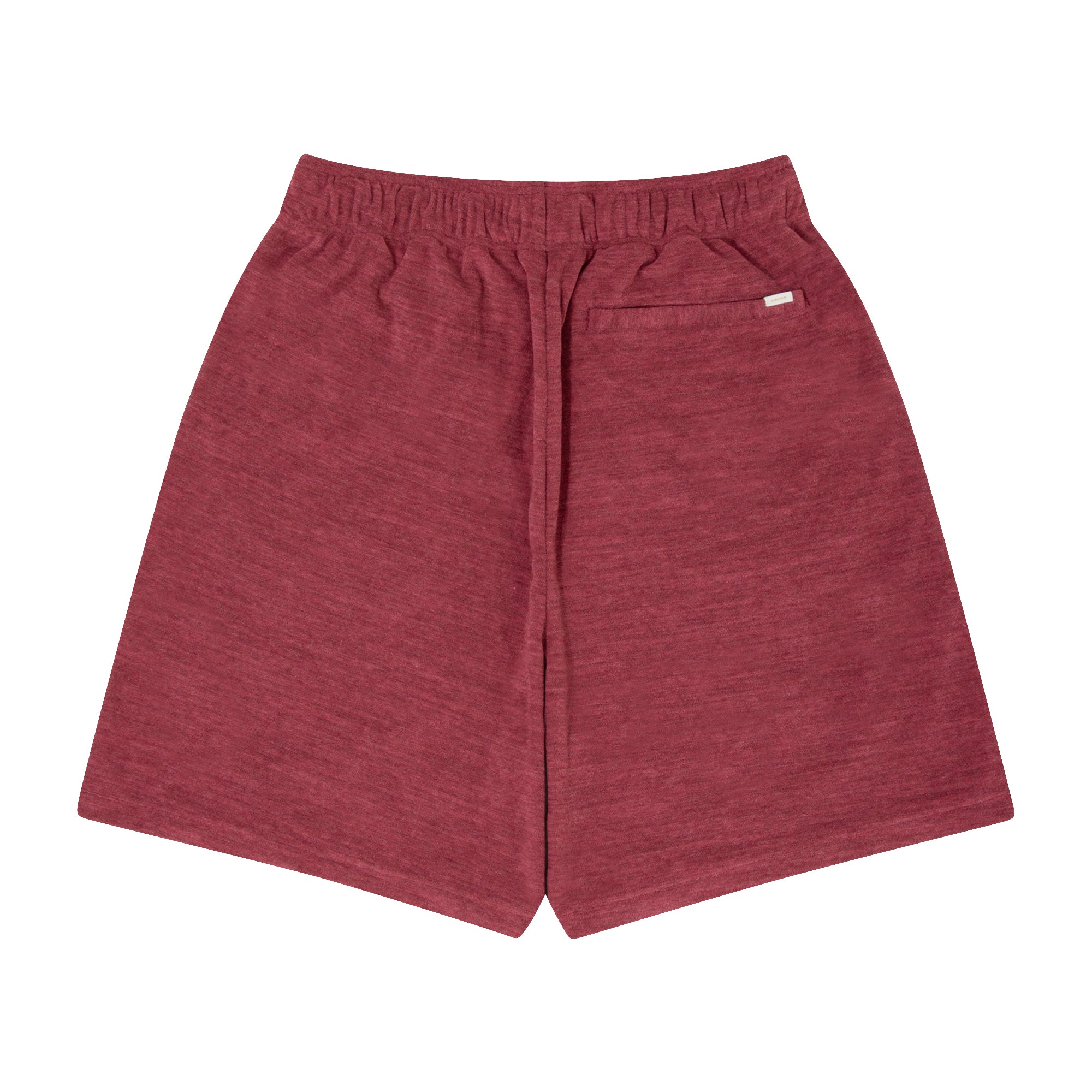 ballaholic-logo-pile-shorts-short-heather-red-stickerei image 2