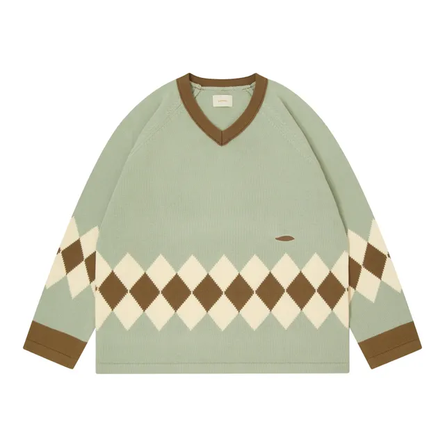 ballaholic-easy-jersey-knit-sweater-pullover-sage-stickerei image 1