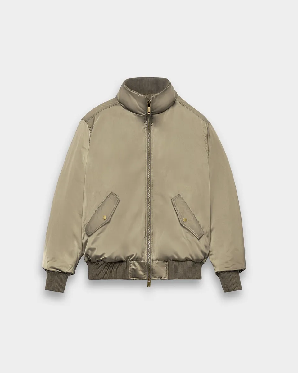 eightyfive-satin-bomber-jacket-jacke-olive image 1