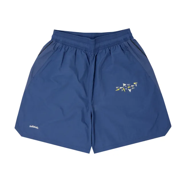 ballaholic-shorts-streetmove-nylon-zip-shorts-dark-blue image 1