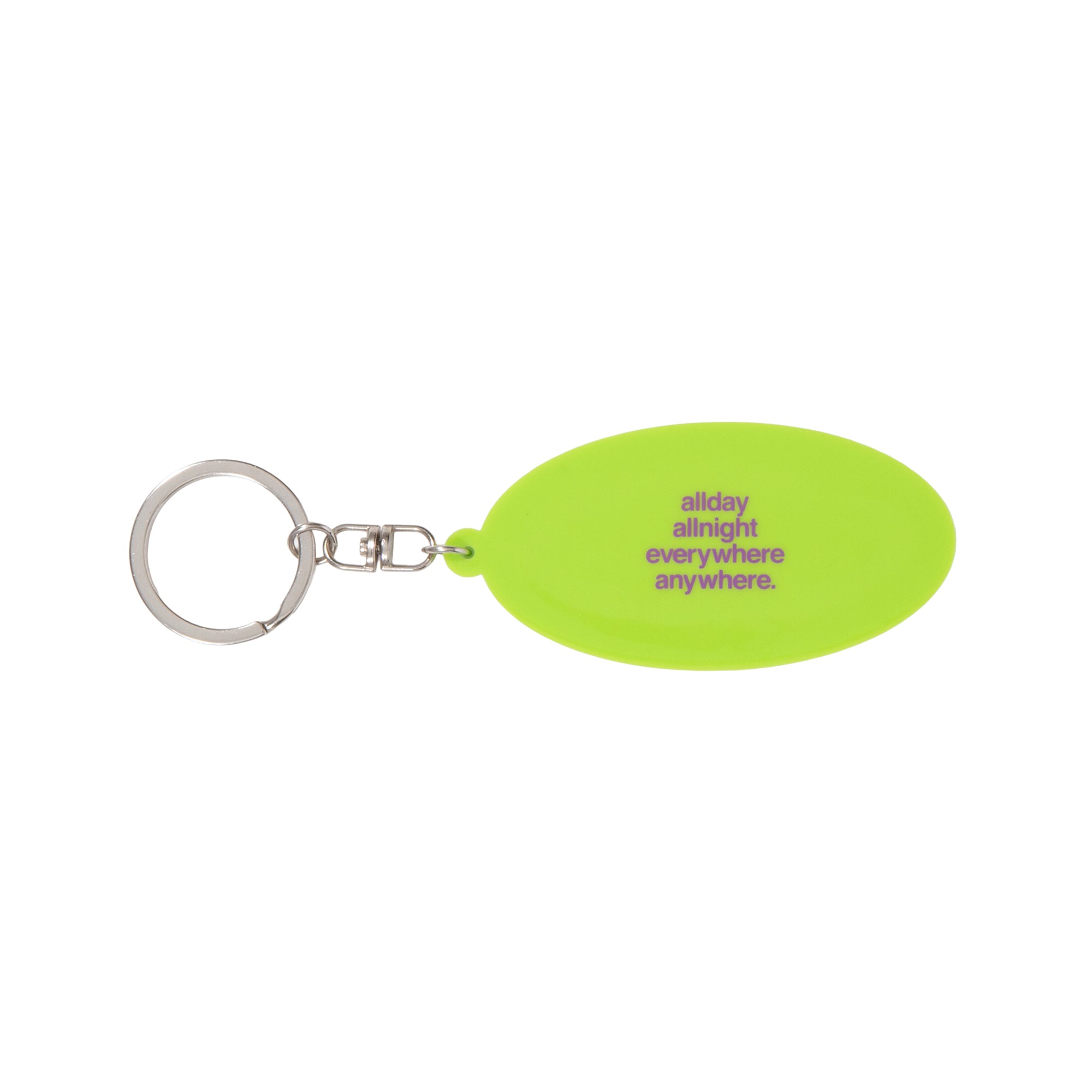 ballaholic-blhlc-oval-logo-keychain-lila-neon image 2