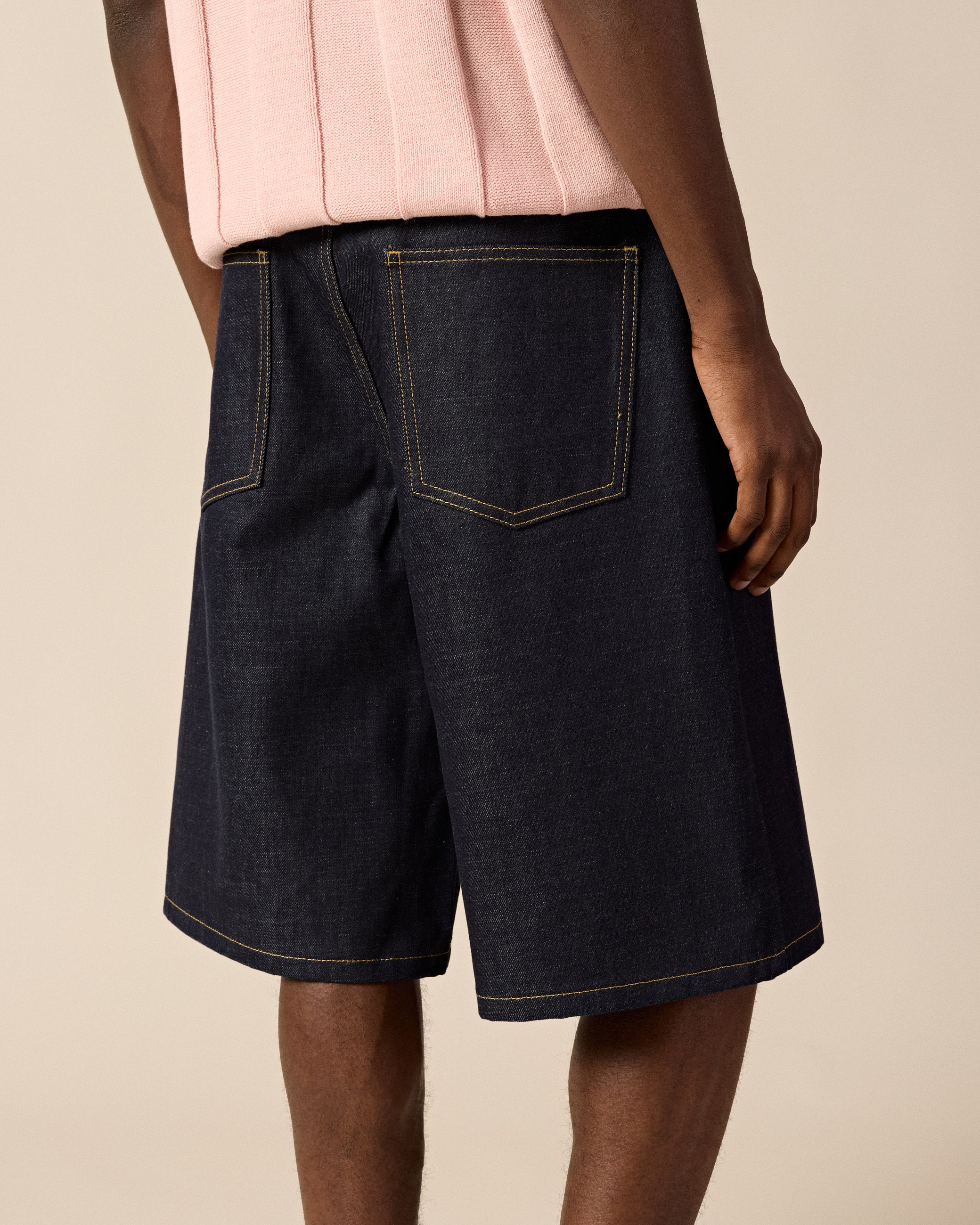 eightyfive-bottoms-distressed-jorts-raw-denim-baggy-shorts image 7