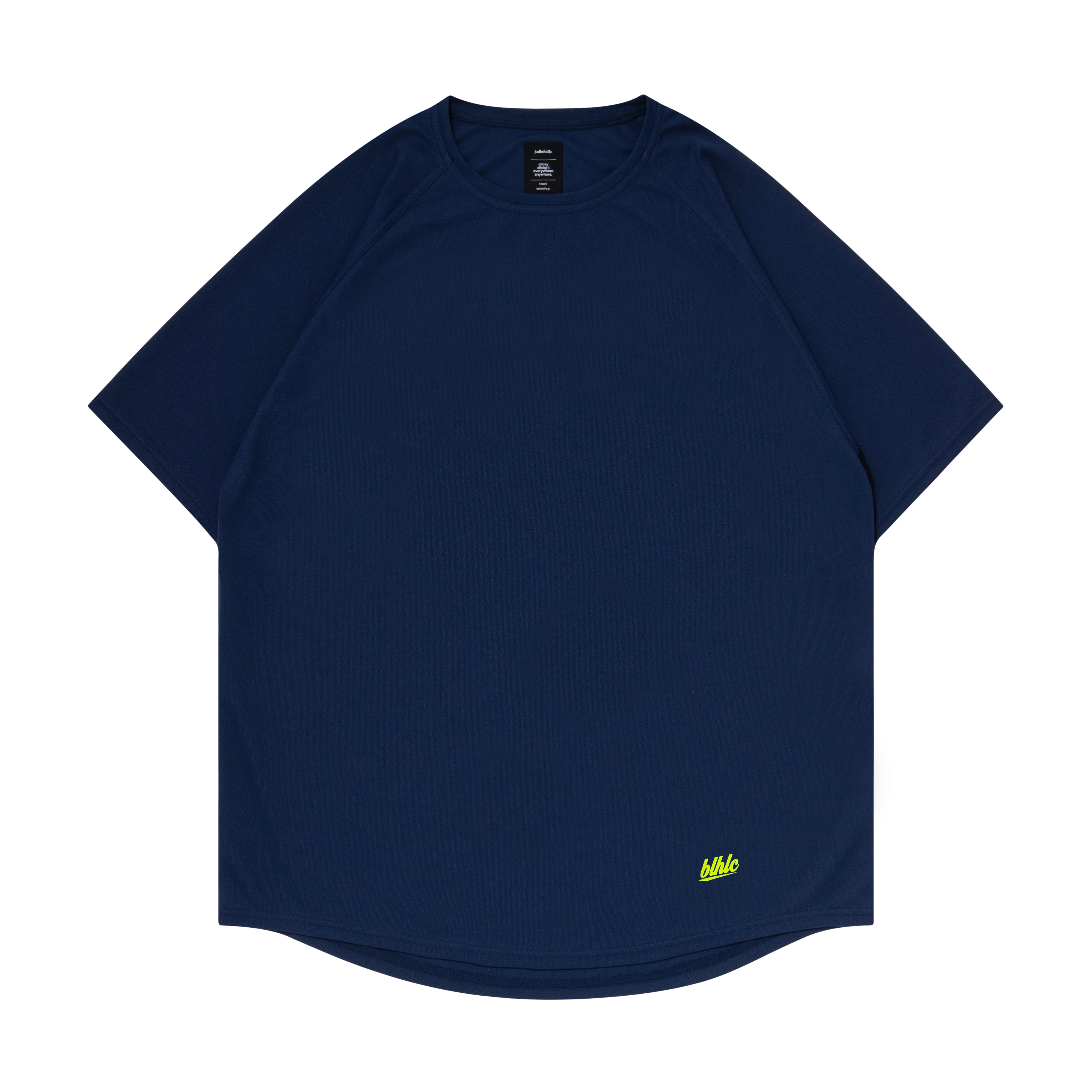 ballaholic-cool-tees-3d-net-blhlc-t-shirt-navy-lime image 2