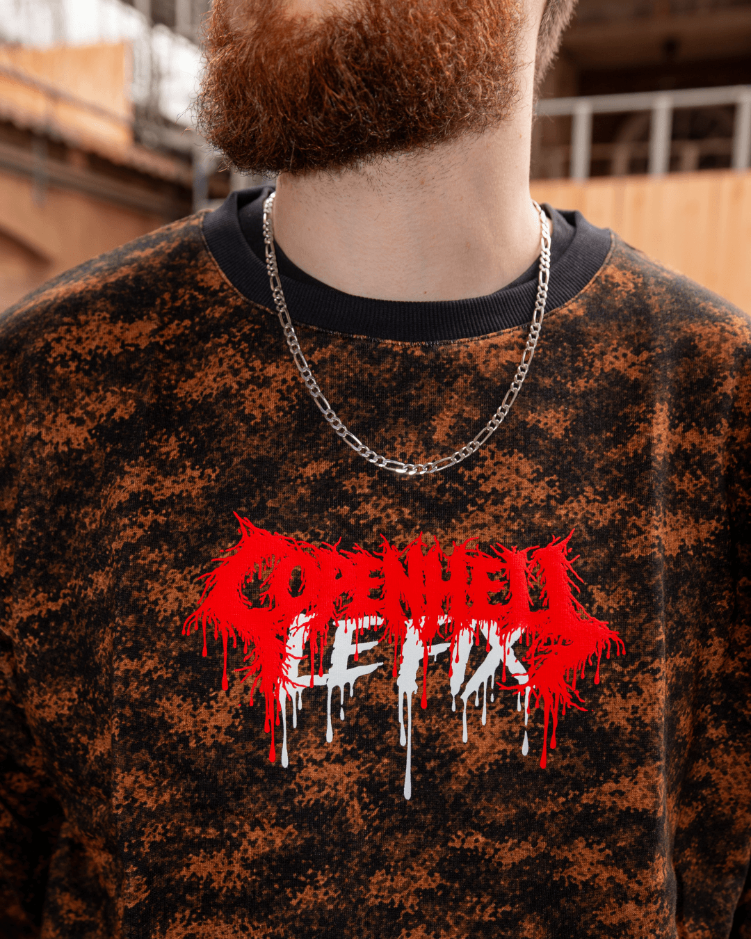 le-fix-x-copenhell-crewneck-camo-sweatshirt-limitiert image 4