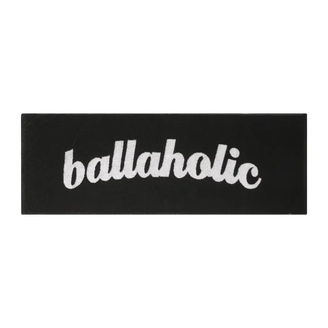 ballaholic-logo-sports-towel-handtuch-schwarz-wei image 1