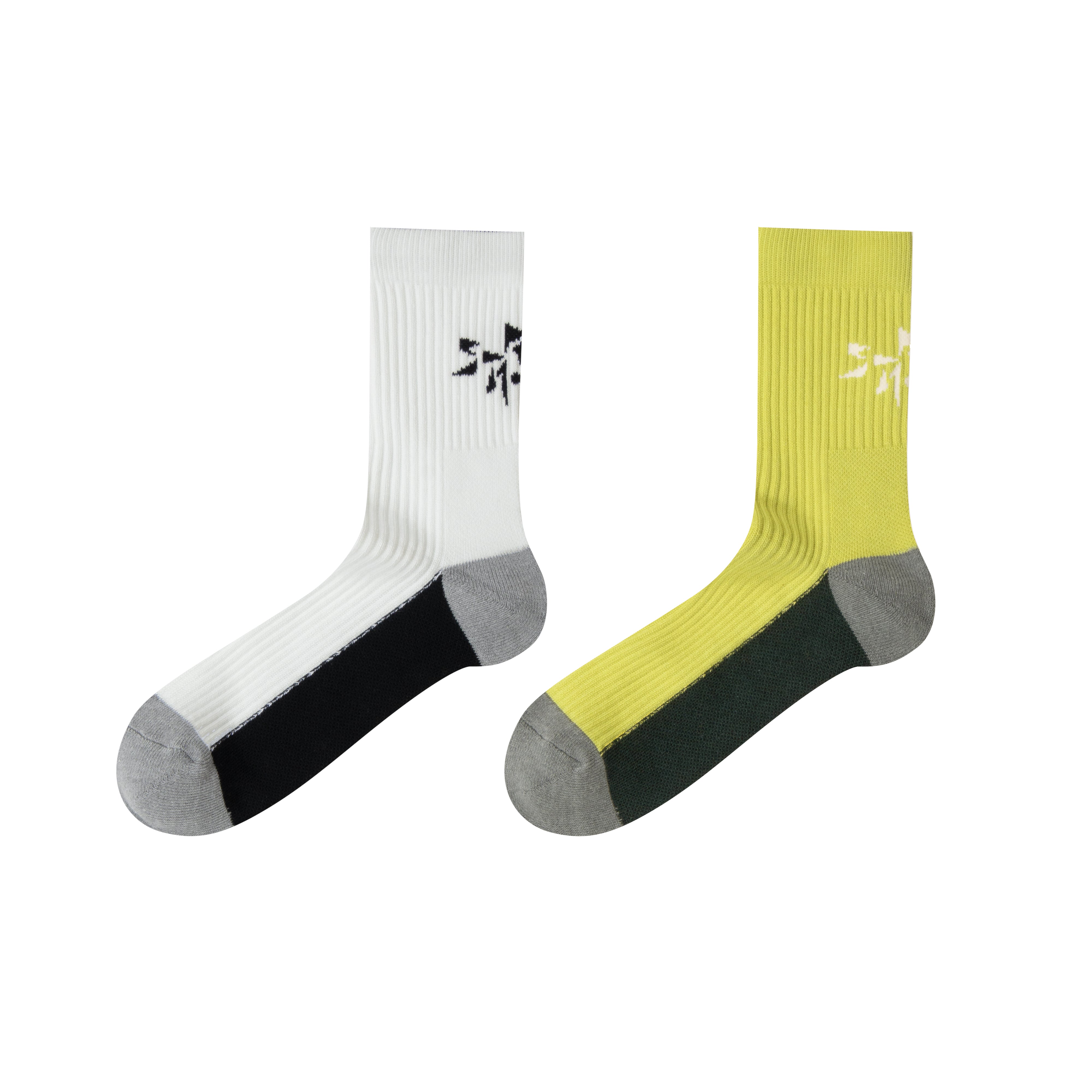 ballaholic-streetmove-2-pack-socken-wei-lime-green-sportsocken image 1