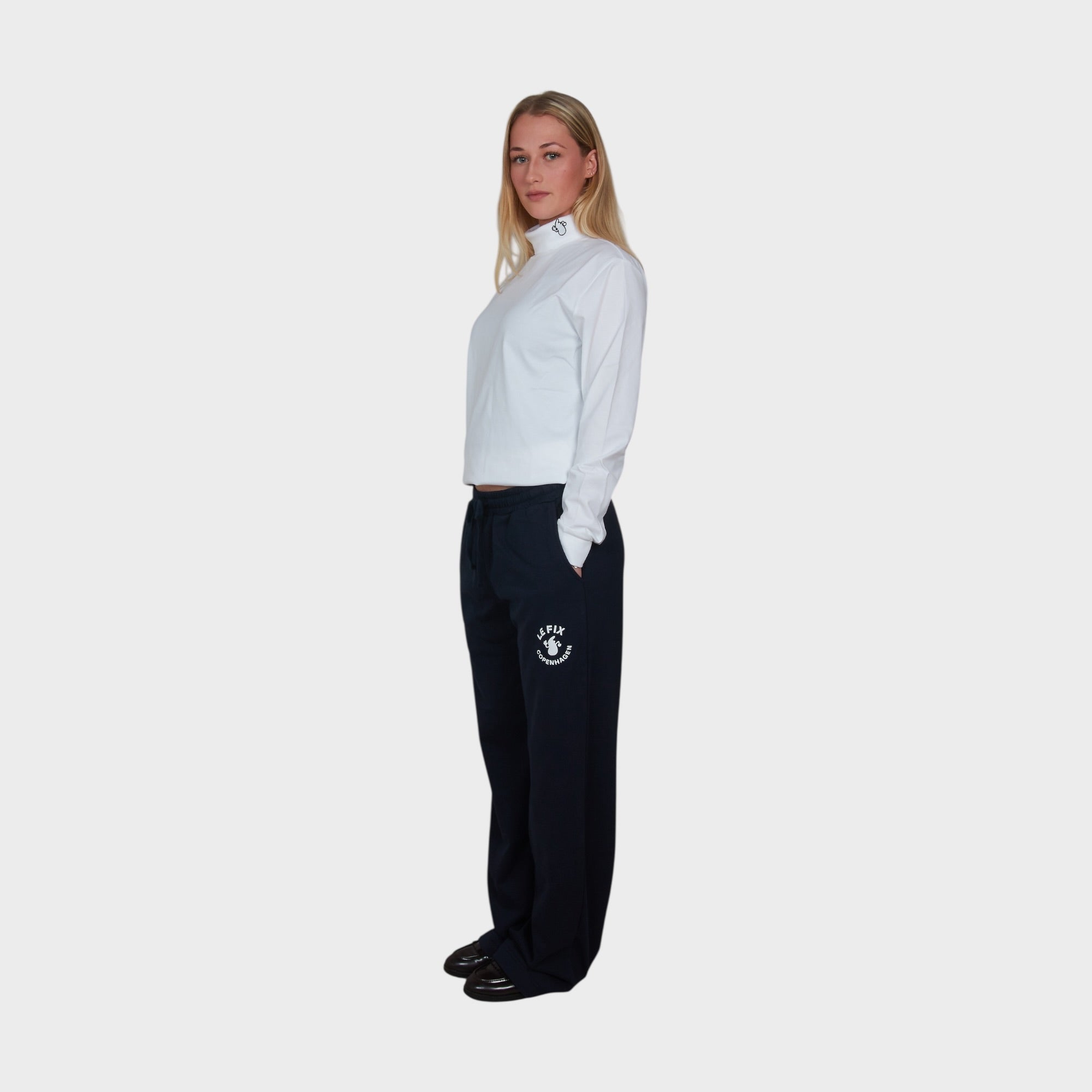 le-fix-pants-sweatpants-navy-baumwolle-baggy-fit image 4