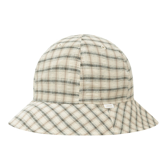 ballaholic-cotton-linen-seersucker-6p-hat-cap-black image 2