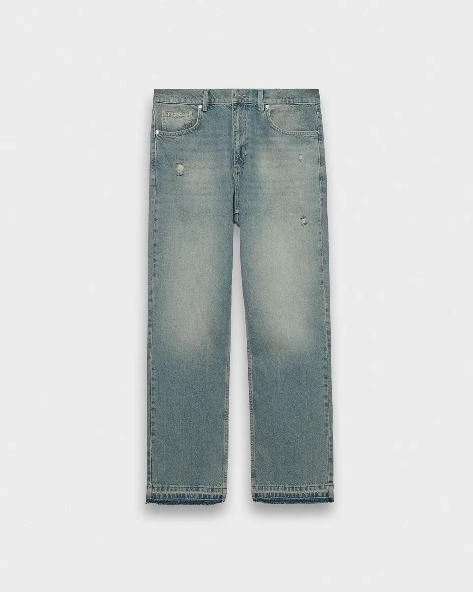 eightyfive-open-hem-straight-denim-jeans-azure-blue image 1